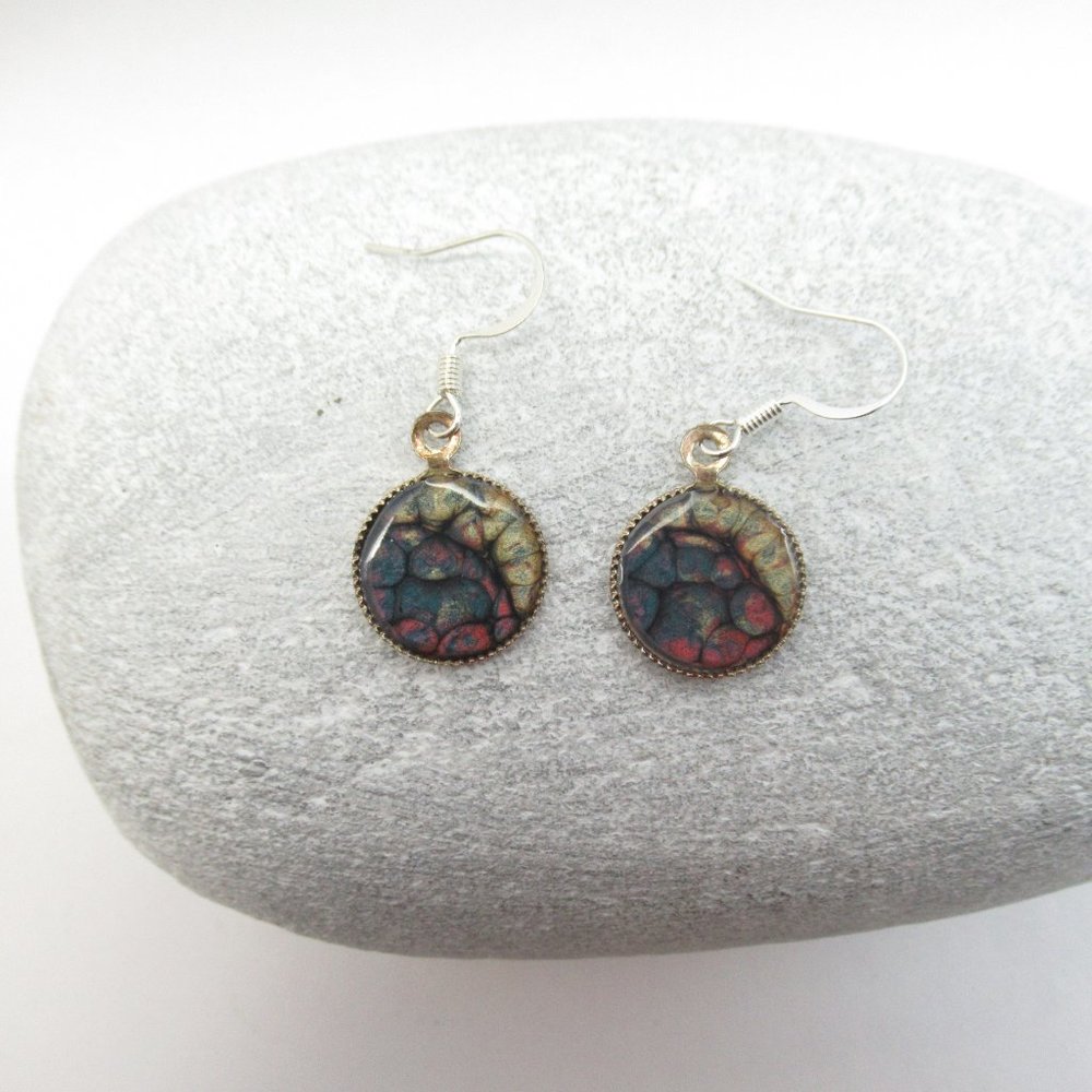 Handmade Pebeo earrings